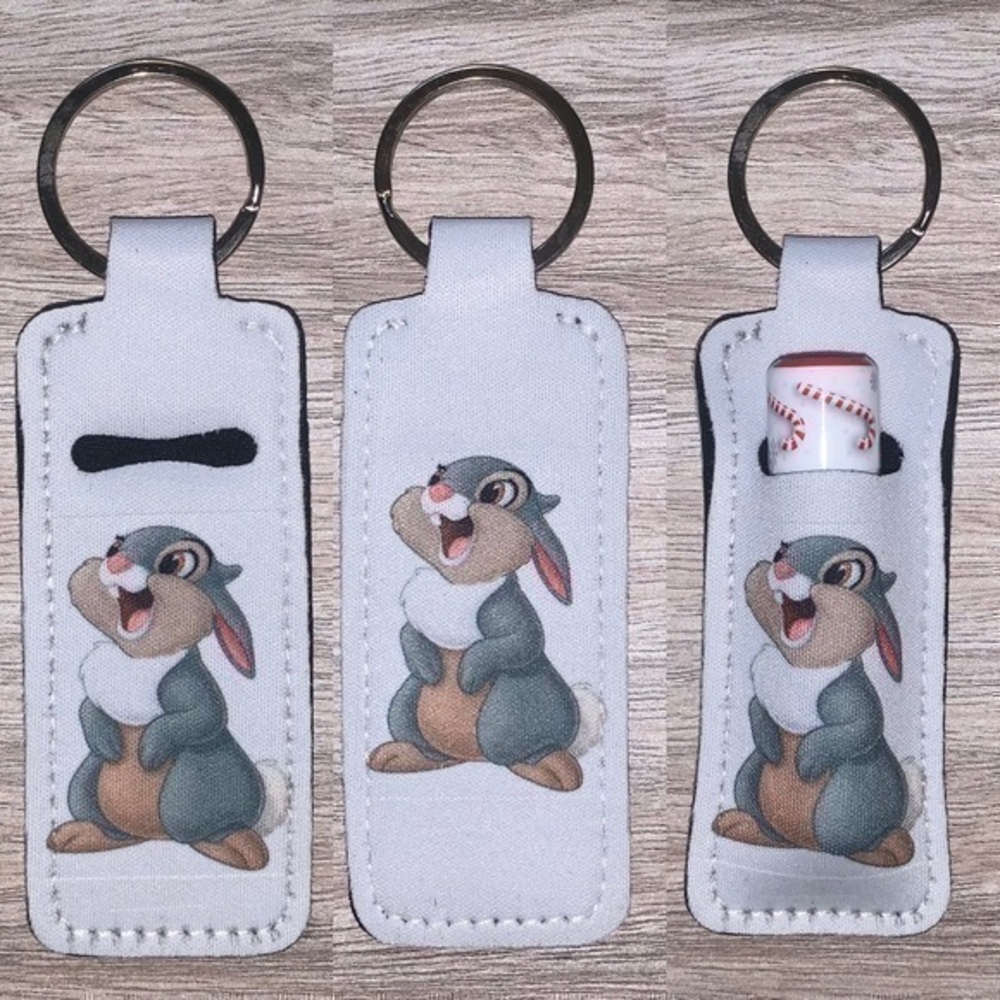 Disney Bambi Movie Thumper chapstick holder new
